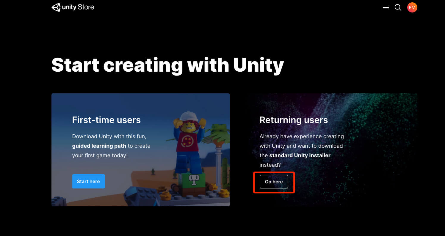 download unity without hub