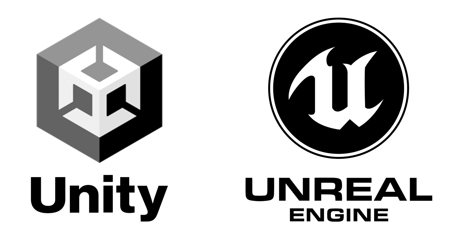 Unity and Unreal Logo