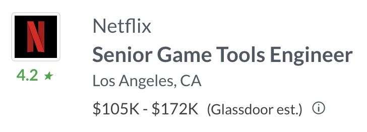 36 – Senior Game Dev – glassdoor.com 36 - Senior Game Dev - glassdoor.com