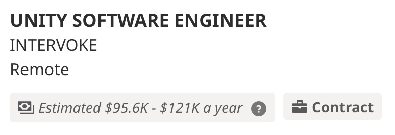 5 – Unity Engineer – indeed.com 5 - Unity Engineer - indeed.com
