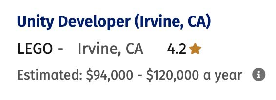 59 – Unity Dev – simplyhired.com 59 - Unity Dev - simplyhired.com