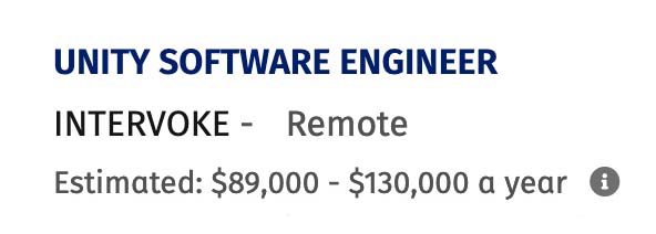 60 – Unity Software Engineer – simplyhired.com 60 - Unity Software Engineer - simplyhired.com