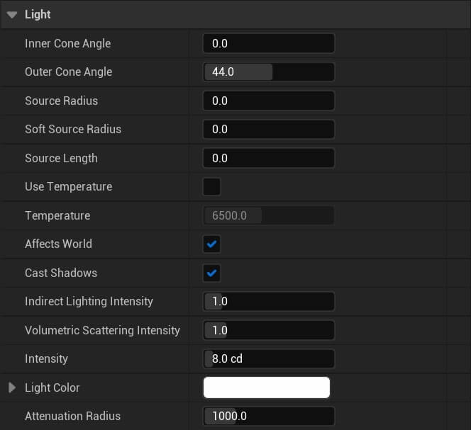 Light System Unreal - 22